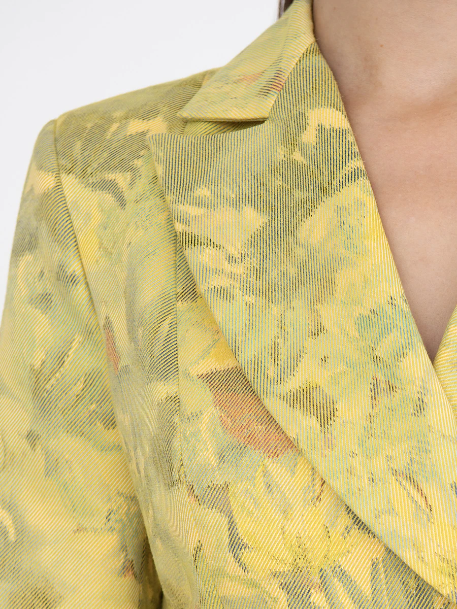 Пиджак джинсовый