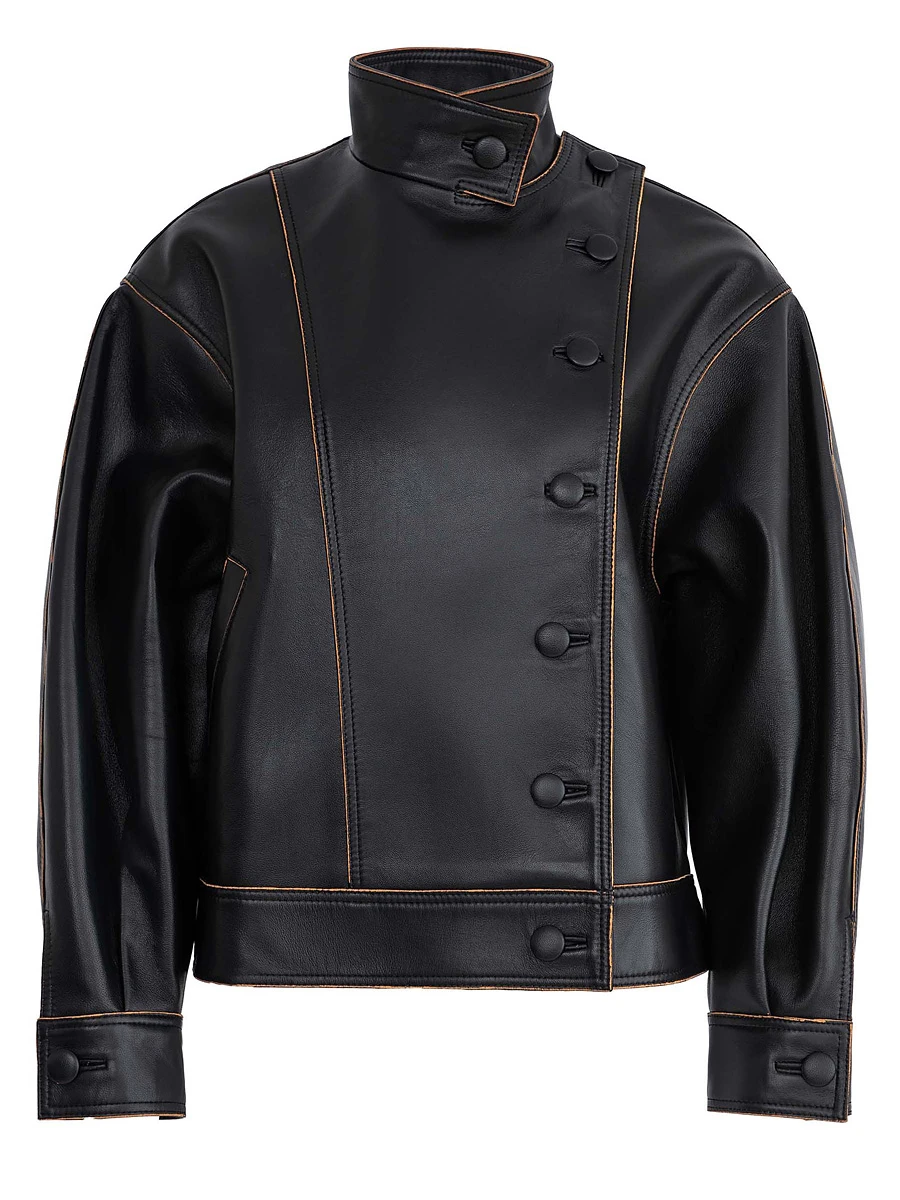 Куртка кожаная