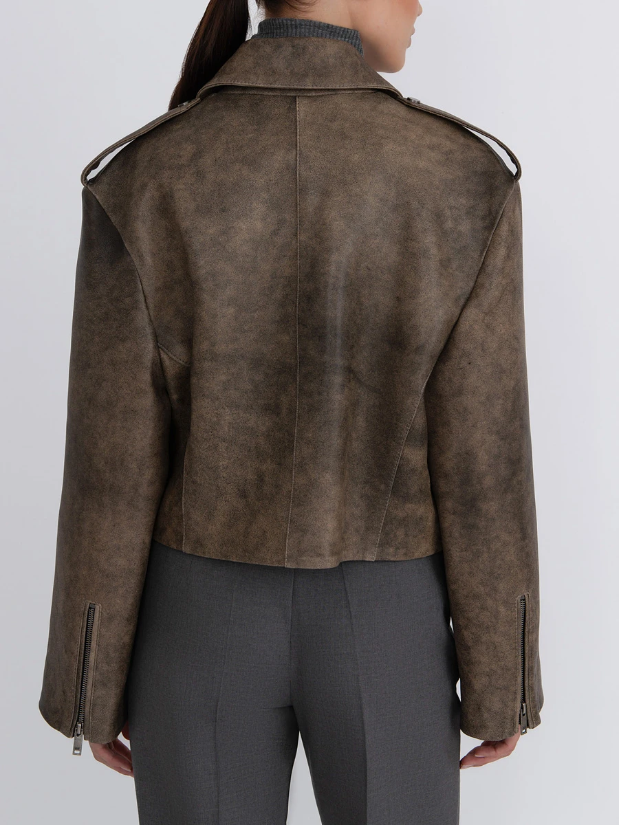 Куртка-косуха кожаная