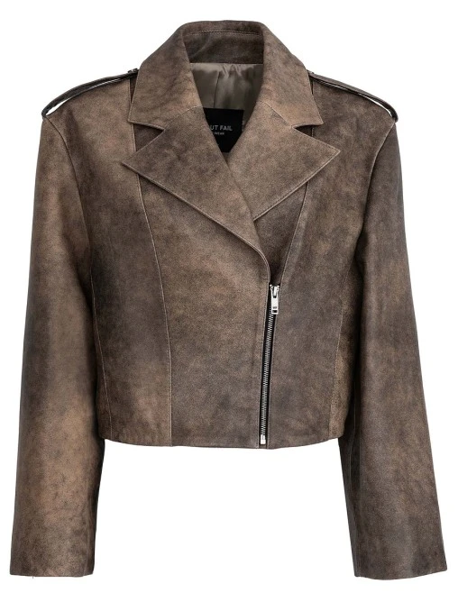 Куртка-косуха кожаная WITHOUT FAIL