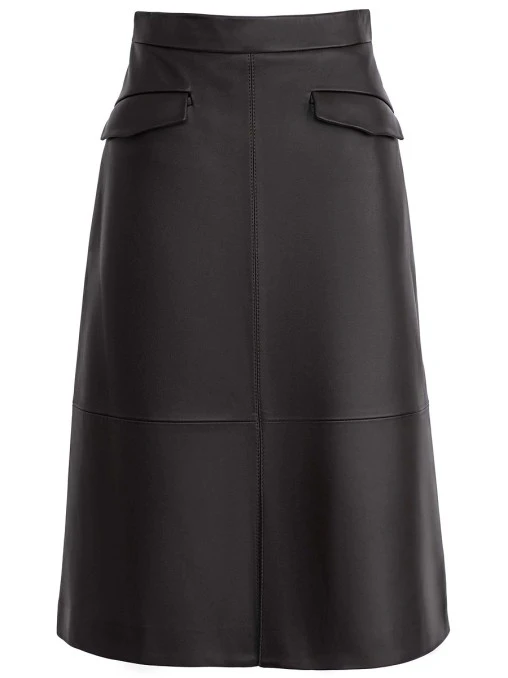 Юбка кожаная WITHOUT FAIL