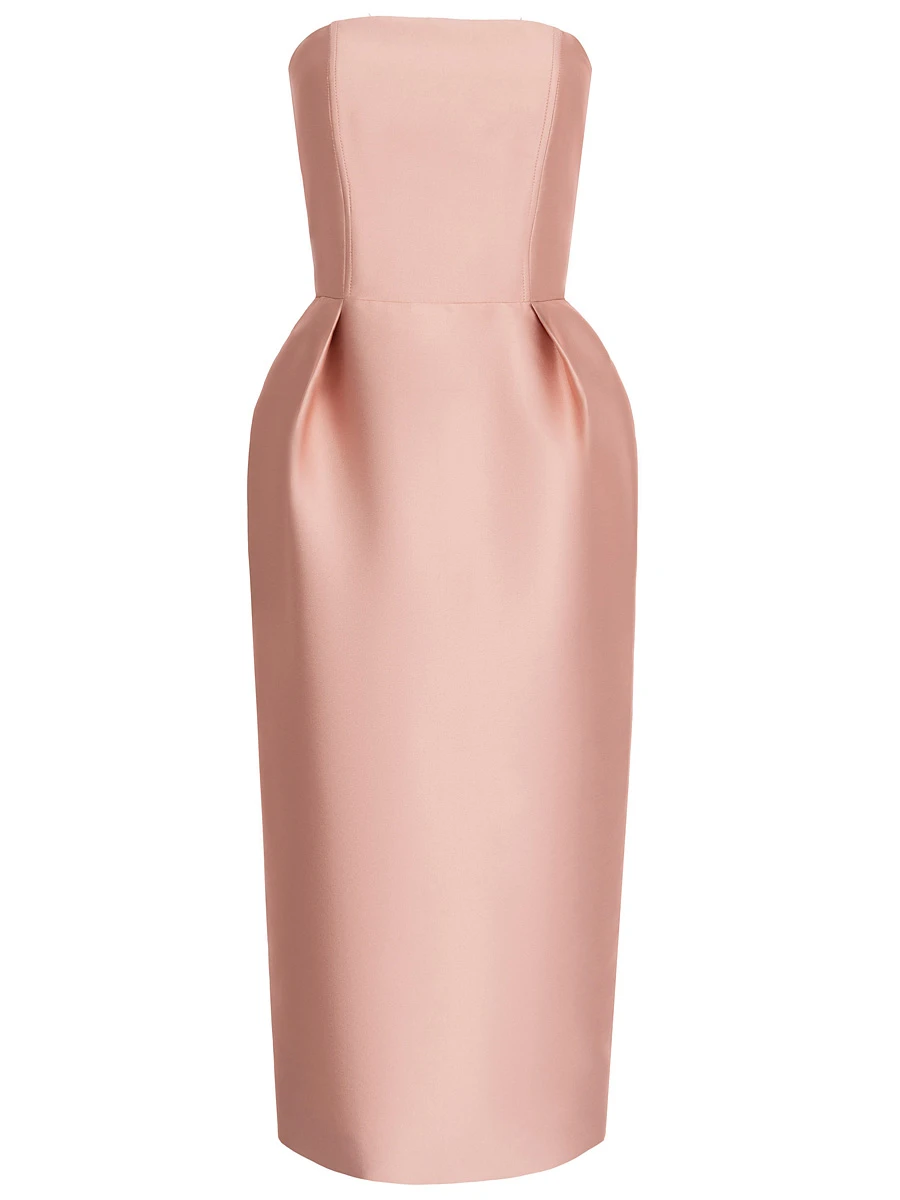 Платье однотонное