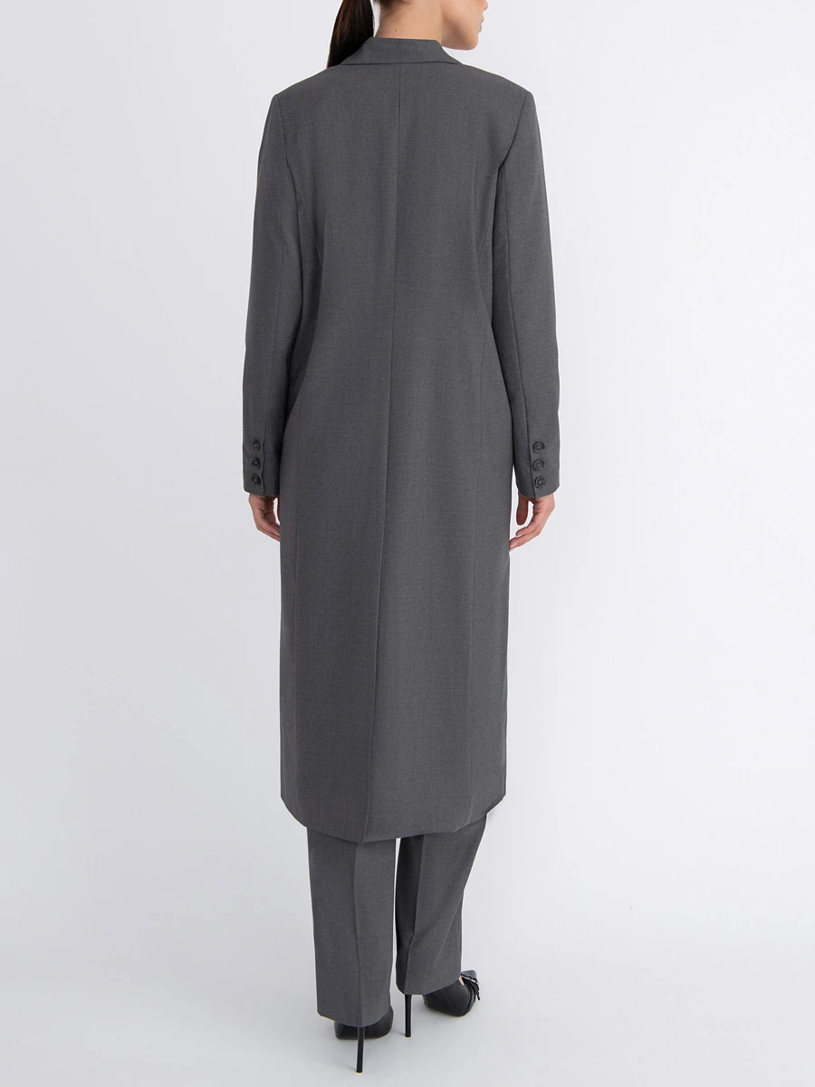 Пальто шерстяное