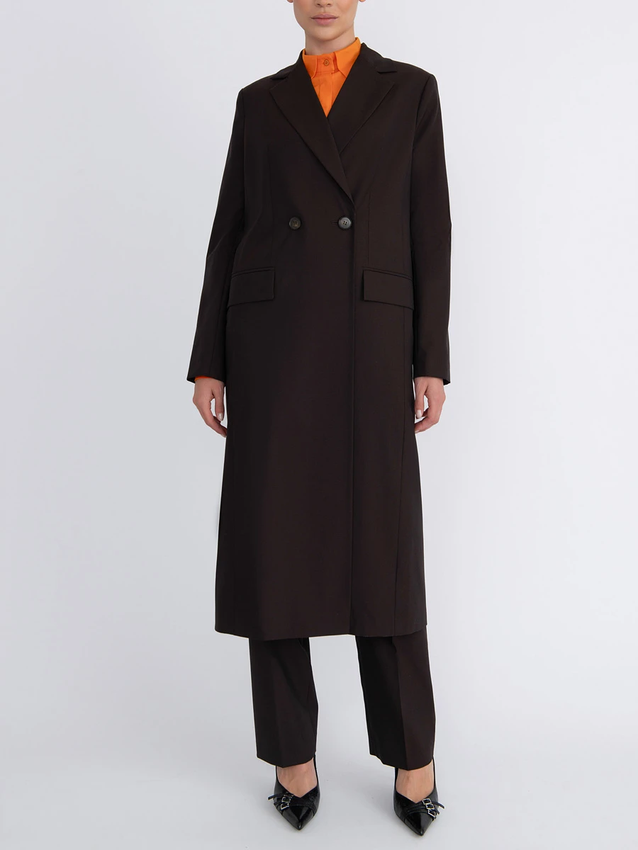 Пальто шерстяное