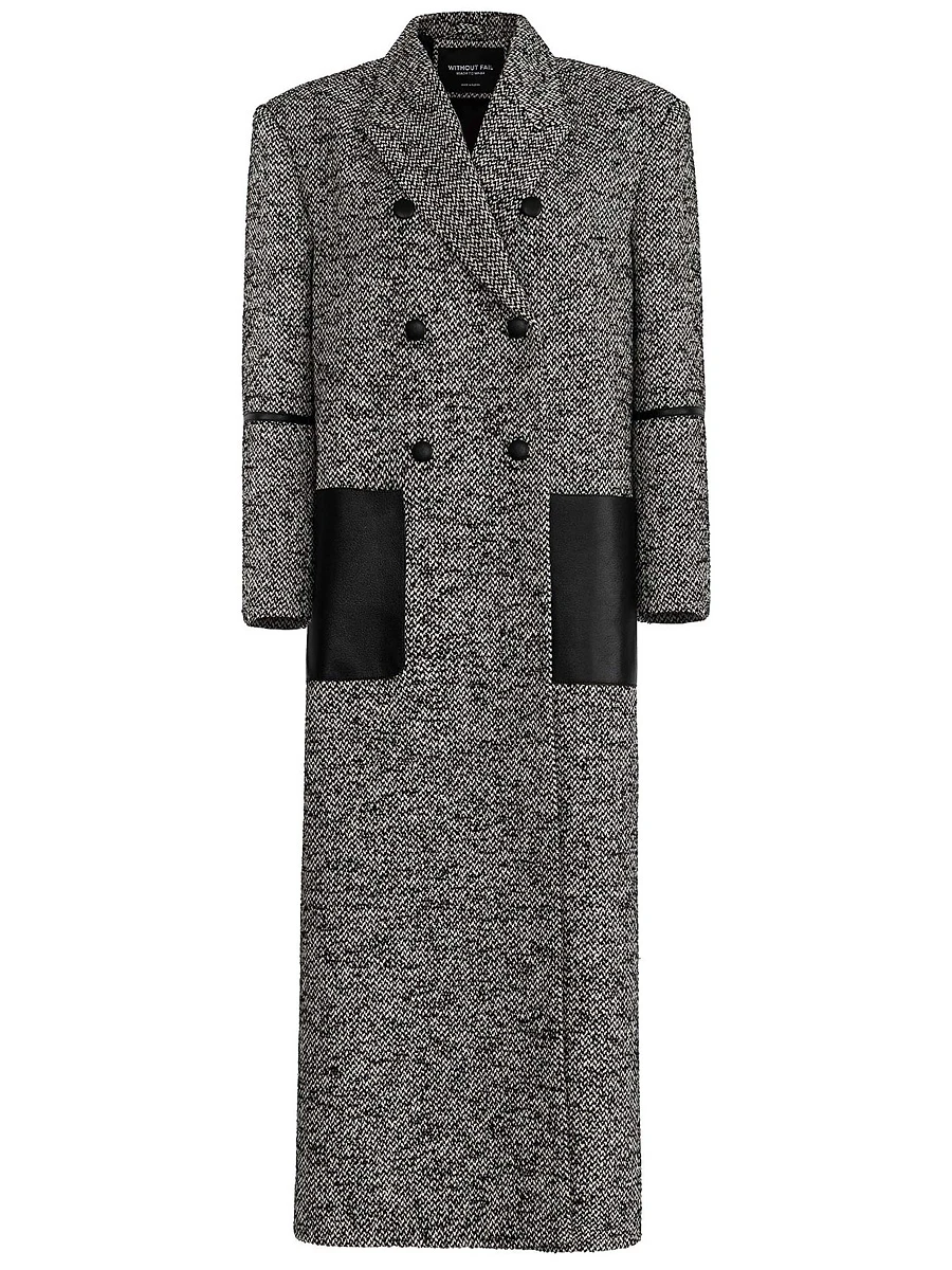 Пальто шерстяное