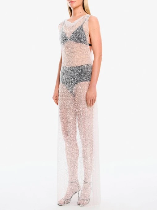 Платье с бисером WITHOUT FAIL