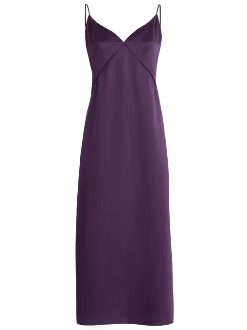 Платье-комбинация однотонная WITHOUT FAIL