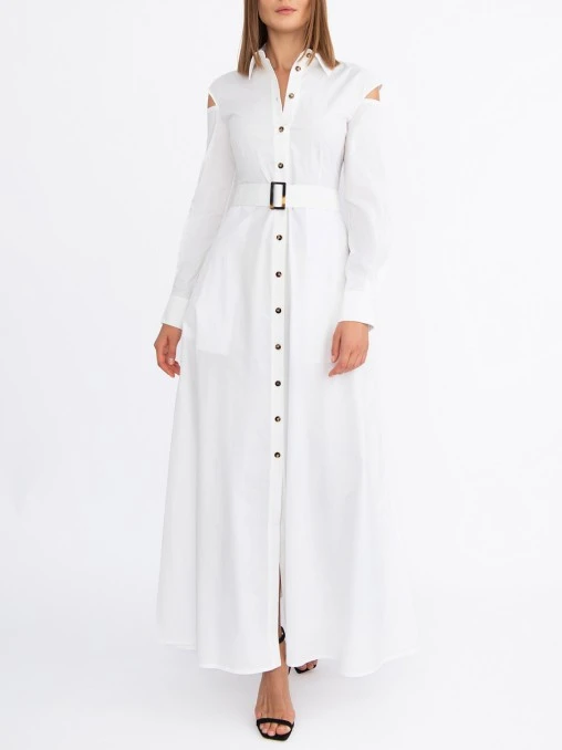 Платье-рубашка хлопковое WITHOUT FAIL