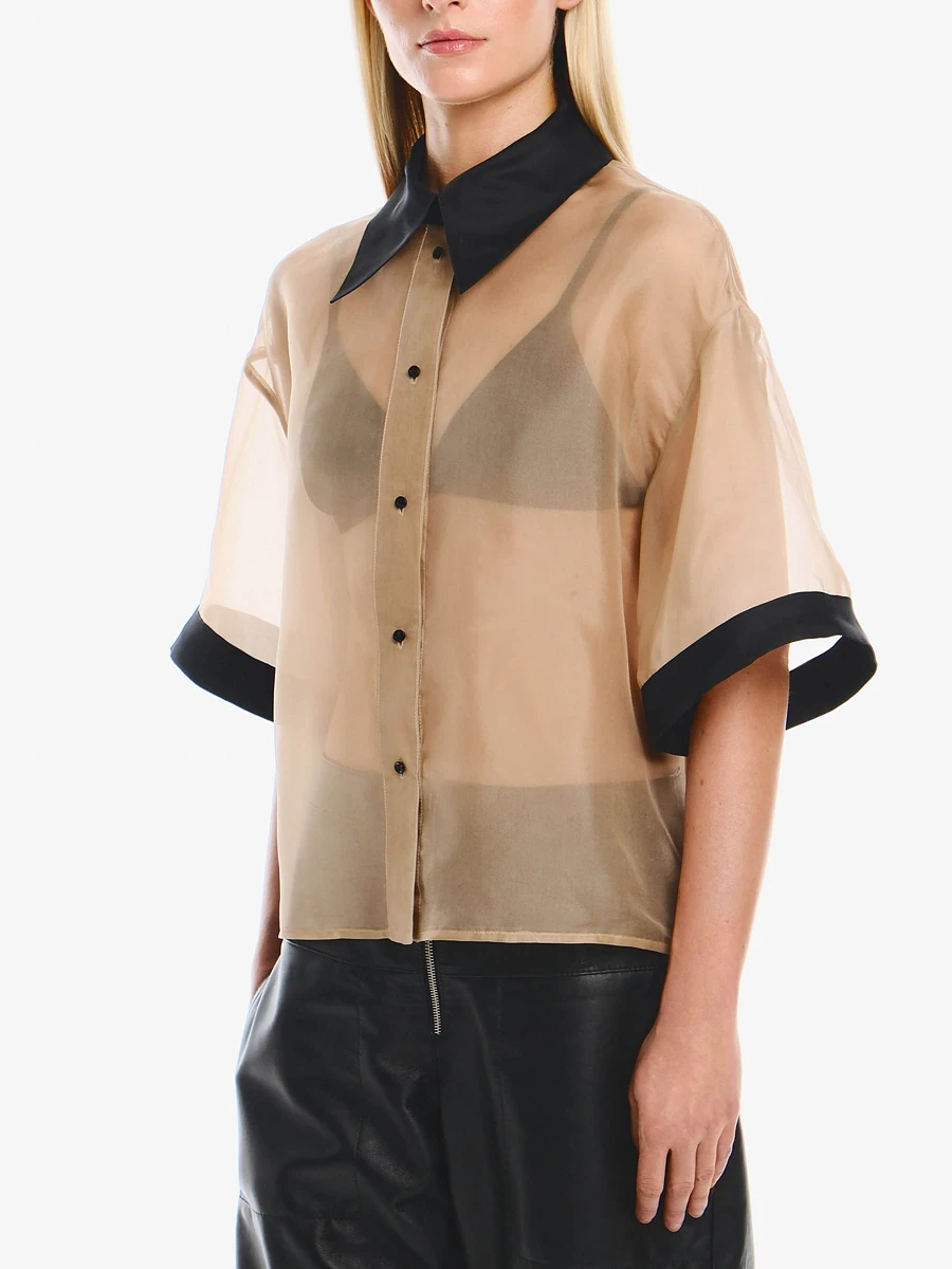 Рубашка из органзы