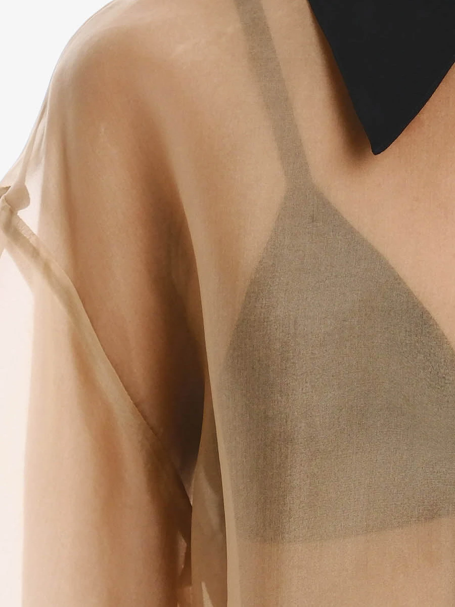 Рубашка из органзы