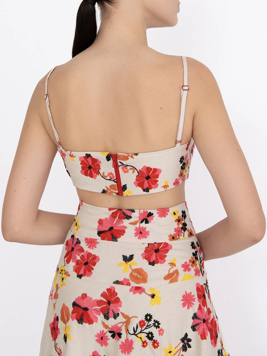 Топ льняной