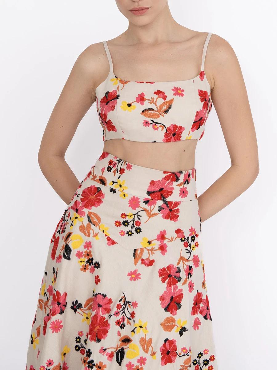 Топ льняной