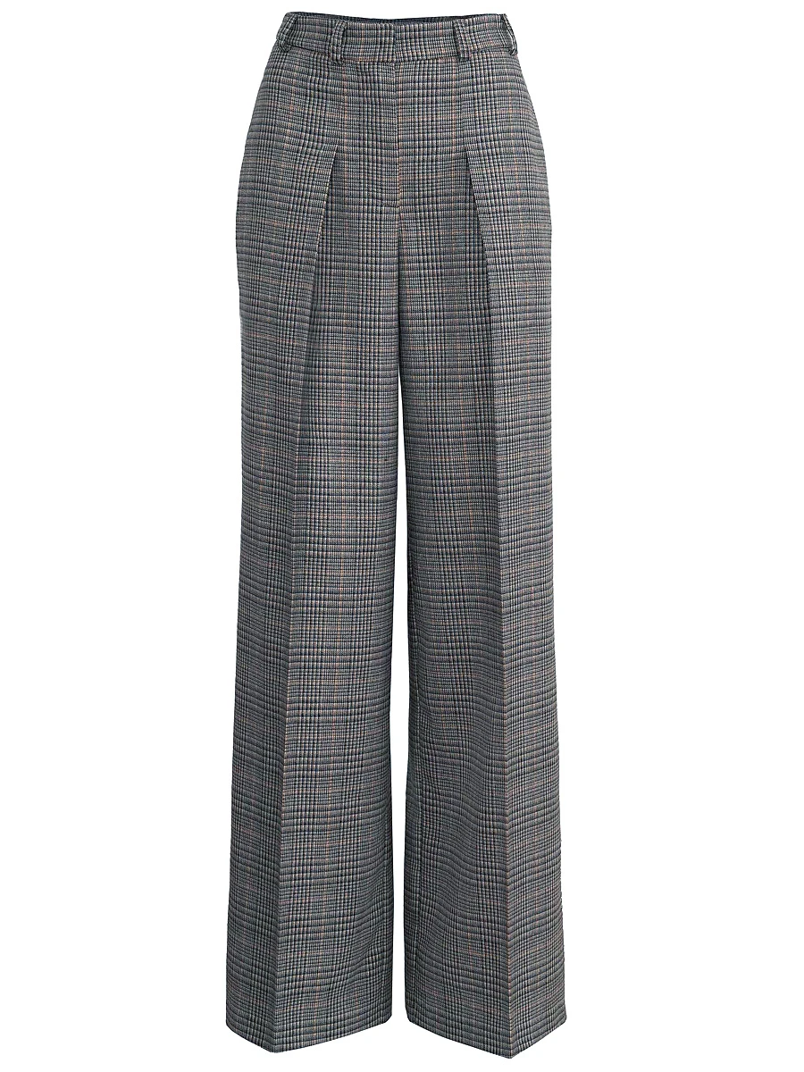 Брюки в клетку