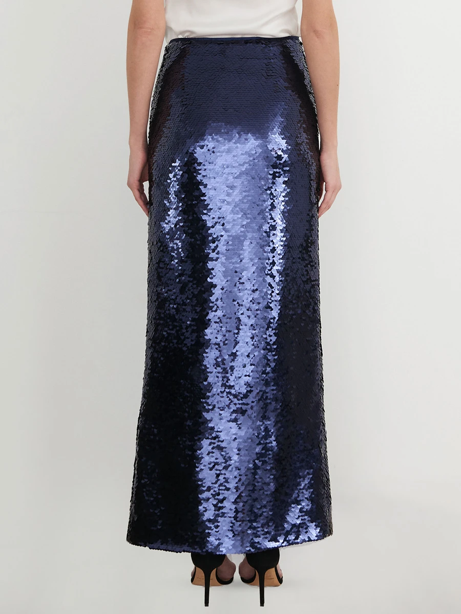 Юбка с пайетками