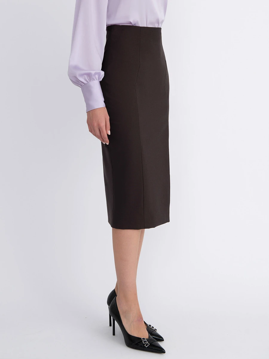 Юбка-карандаш шерстяная