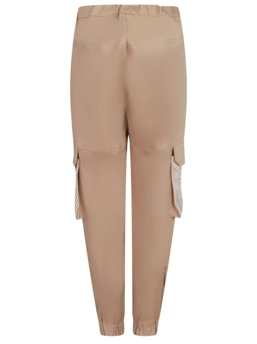 Брюки из хлопка и вискозы MSGM