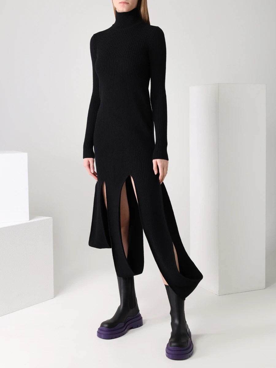 Платье шерстяное