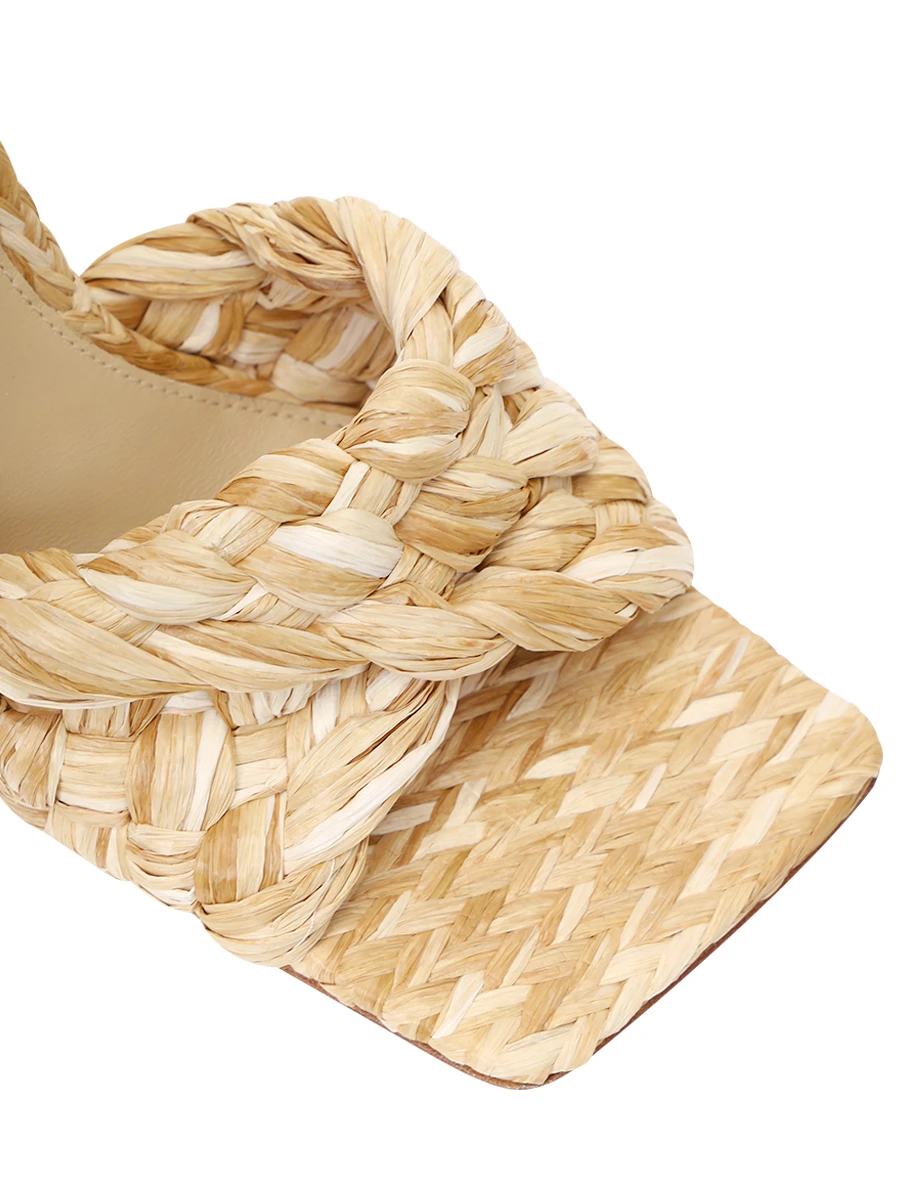 Мюли плетеные