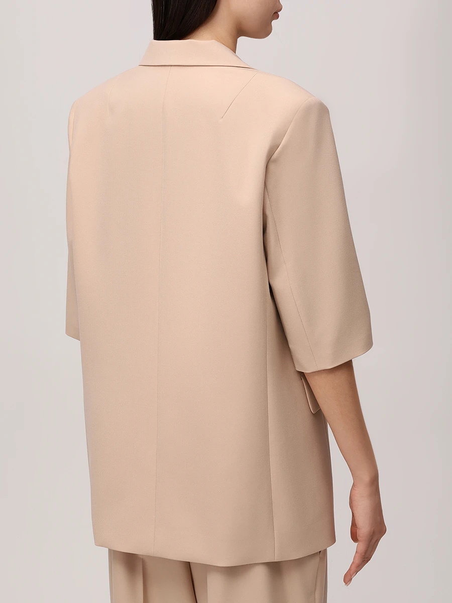 Жакет однотонный