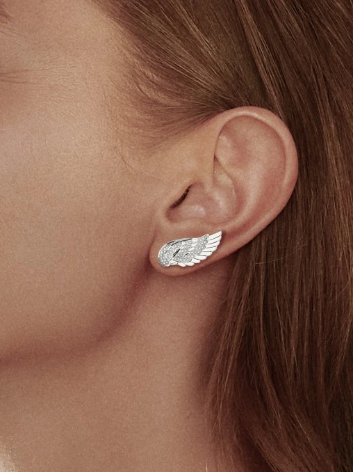 Серьги Мои крылья золотые MYAGKOV.ART