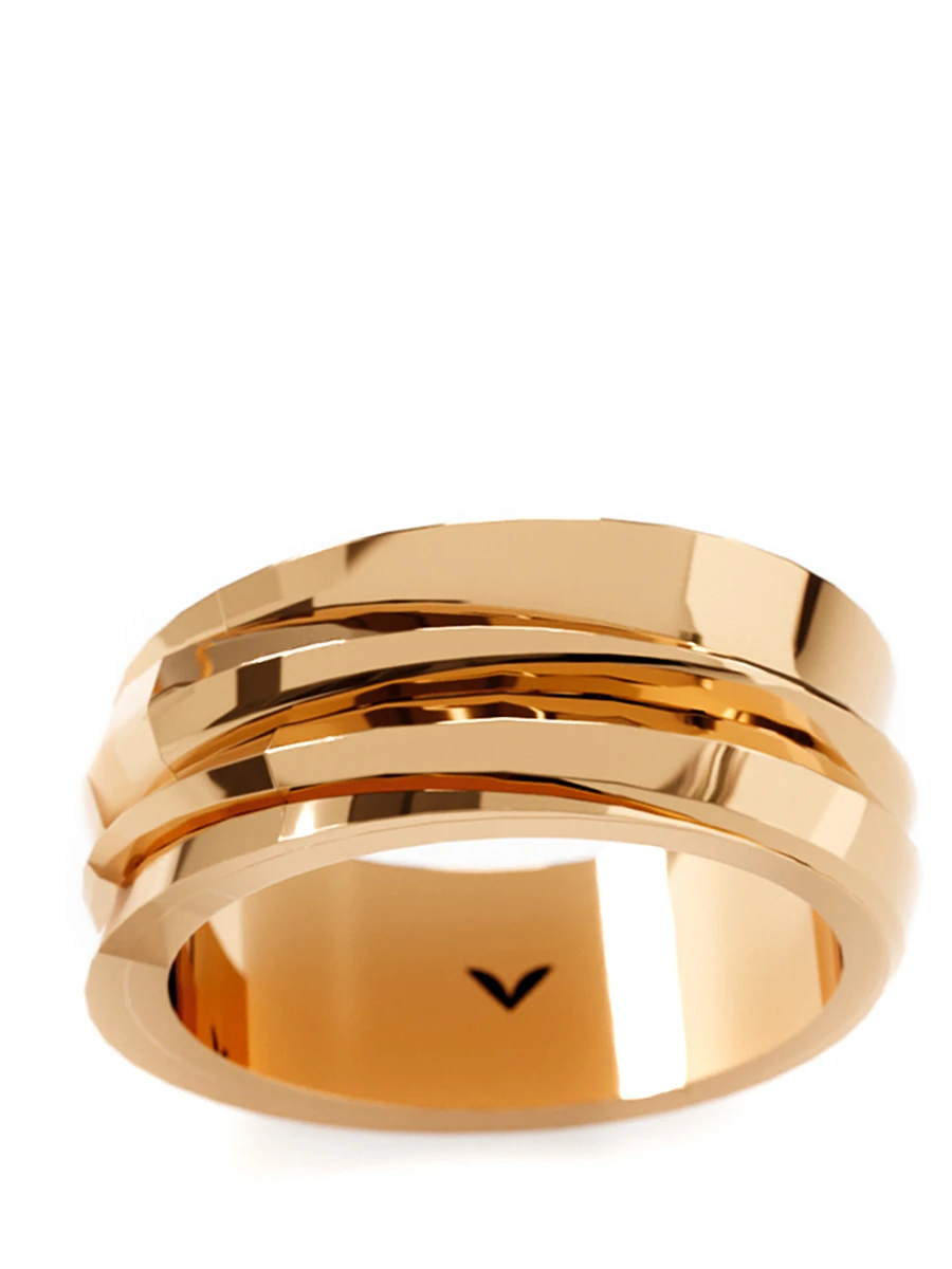 Кольцо Мир золотое