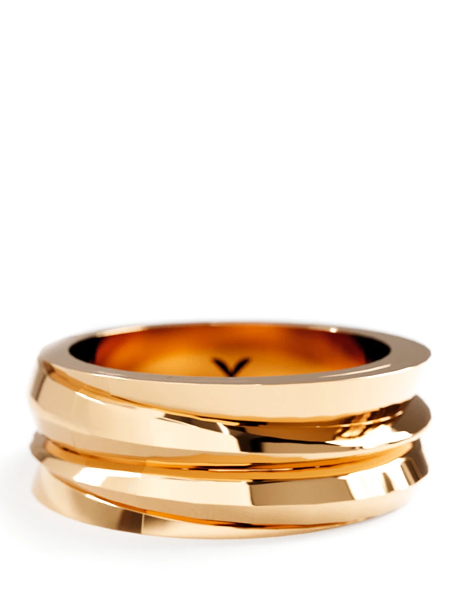 Кольцо Мир золотое