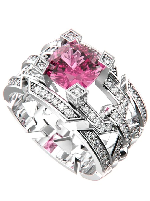 Кольцо Связи золотое MYAGKOV.ART