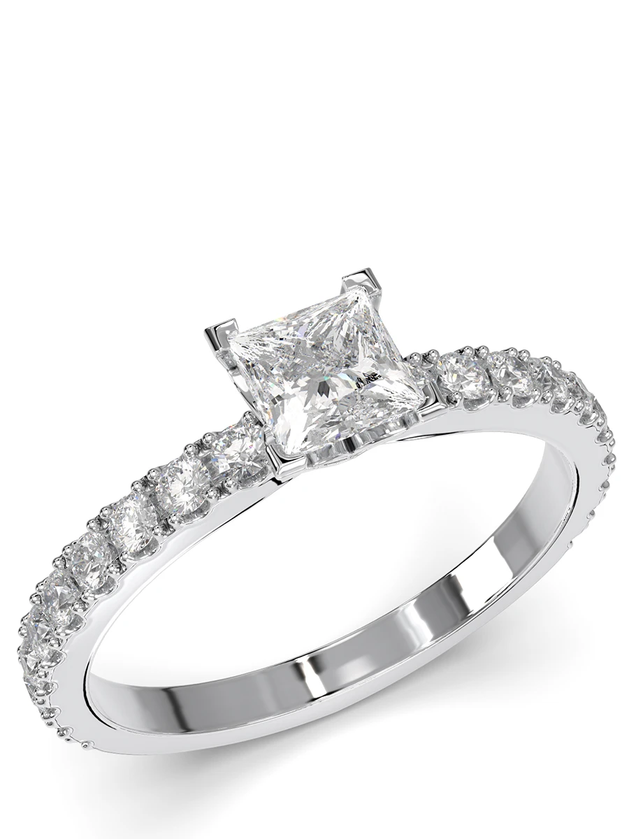 Кольцо Сияние золотое