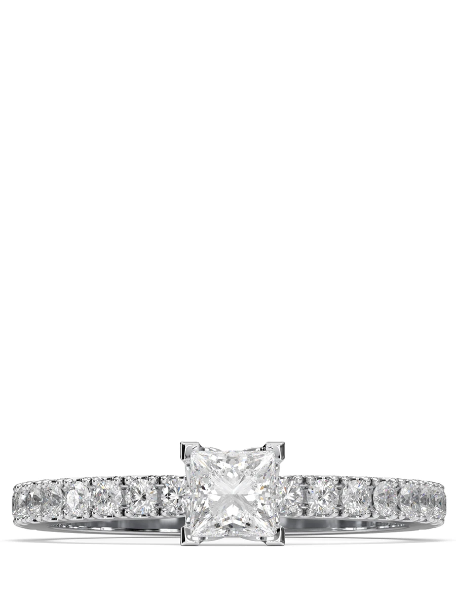 Кольцо Сияние золотое