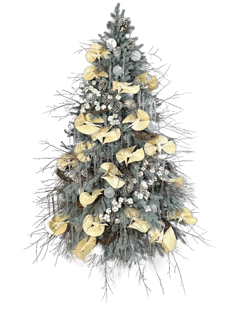 Ёлка Лесные птицы