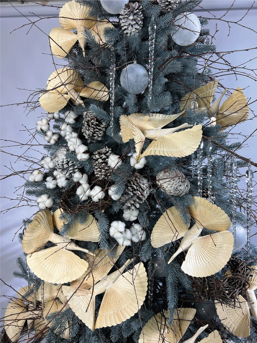 Ёлка Лесные птицы