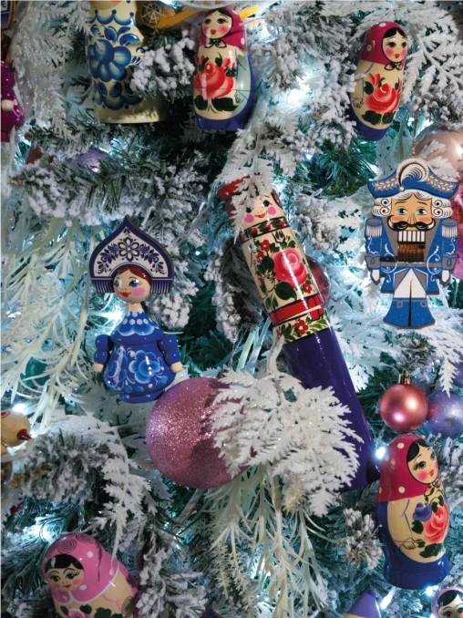 Ёлка Сахарная вата ЕЛКИ РОССИИ