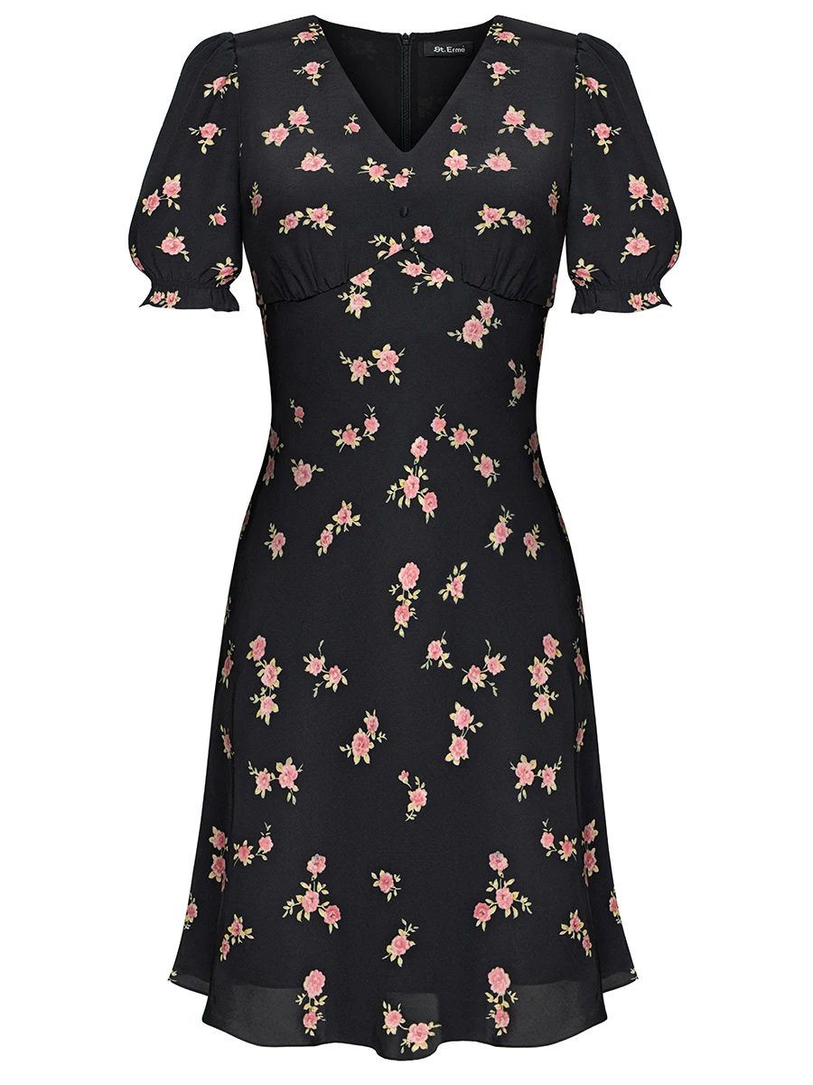 Платье из вискозы