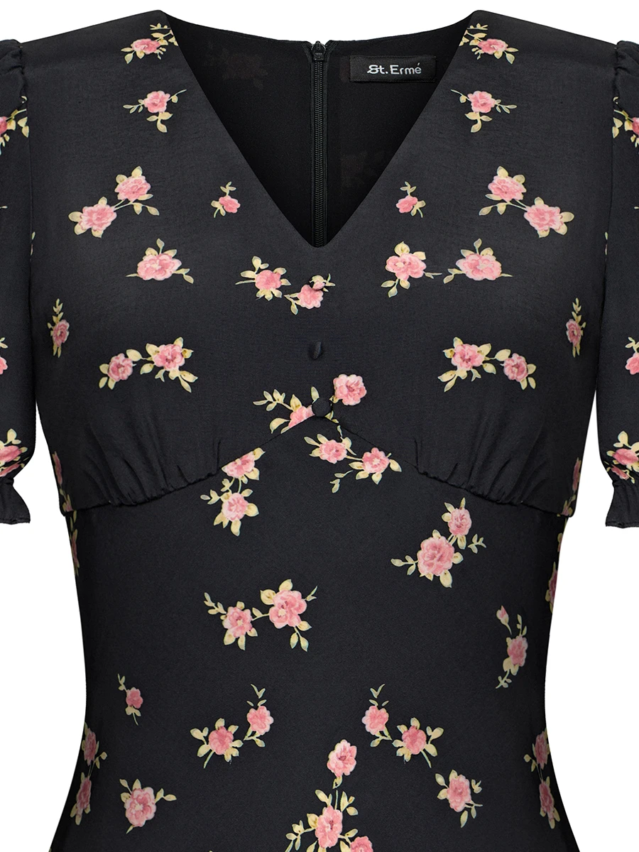 Платье из вискозы