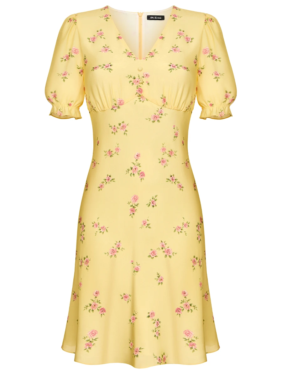 Платье из вискозы