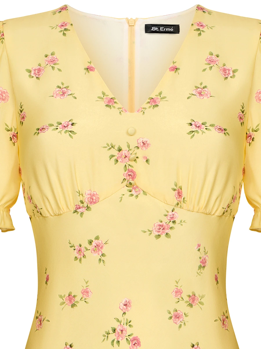 Платье из вискозы