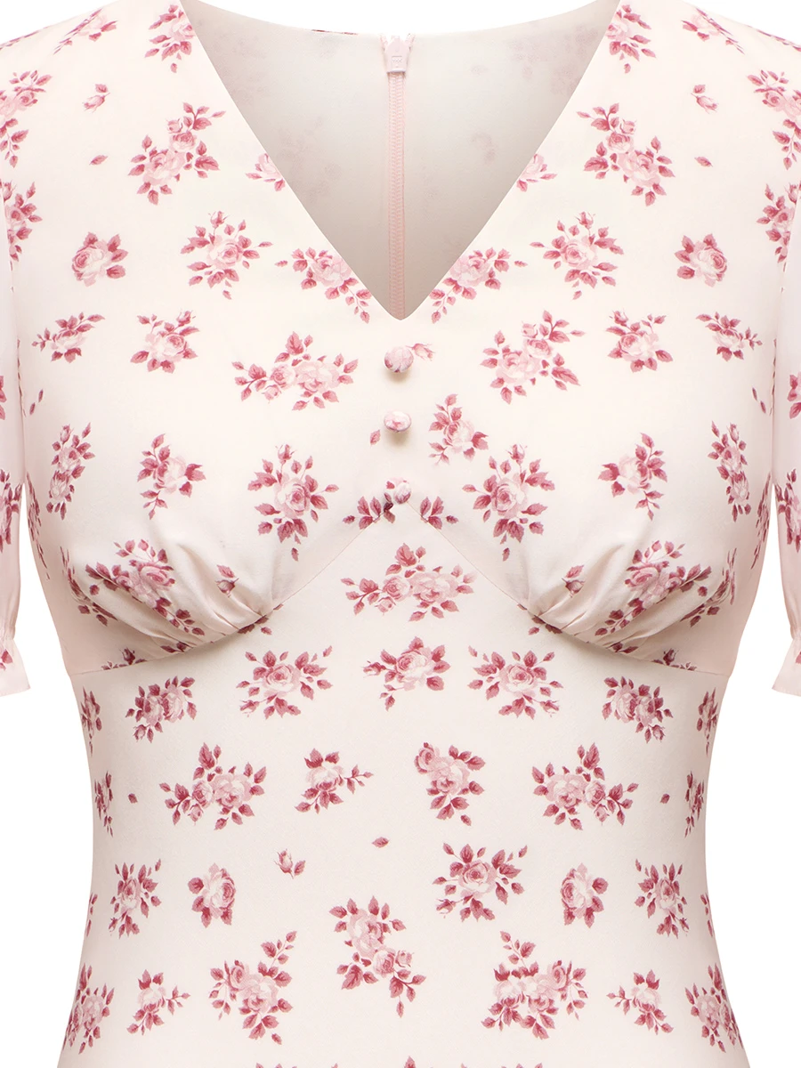 Платье шелковое