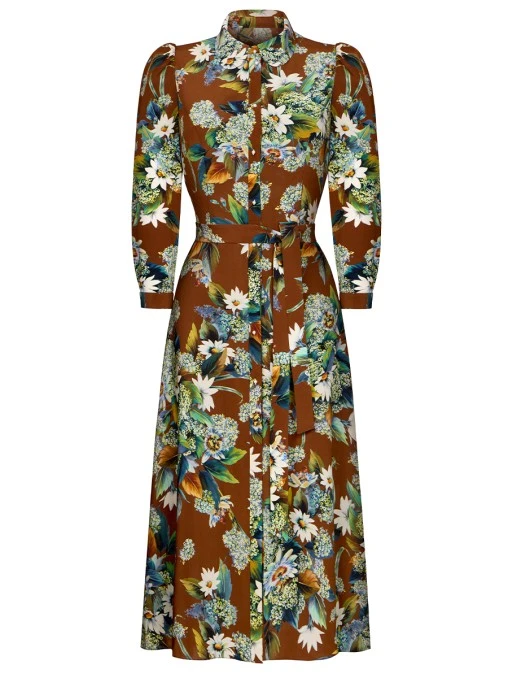 Платье шелковое ST. ERME