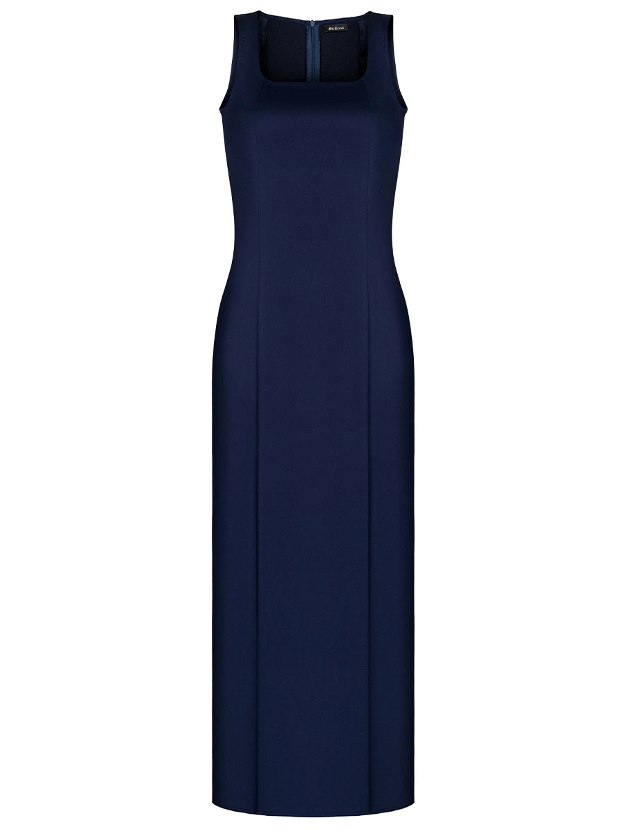 Платье однотонное