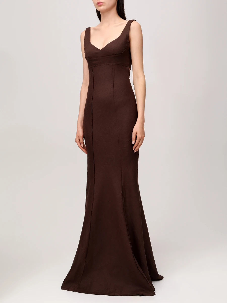 Платье льняное