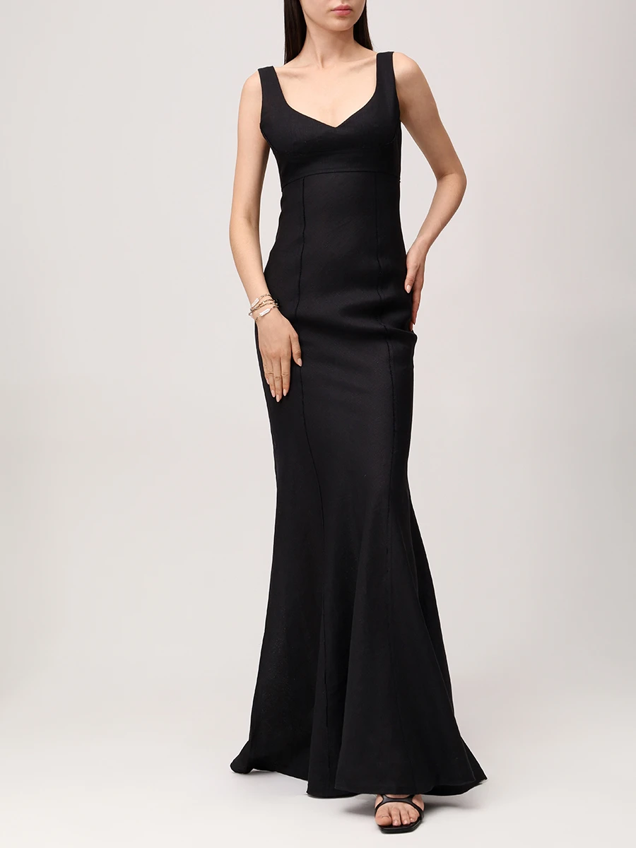 Платье льняное