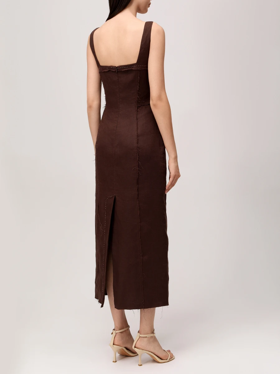 Сарафан льняной