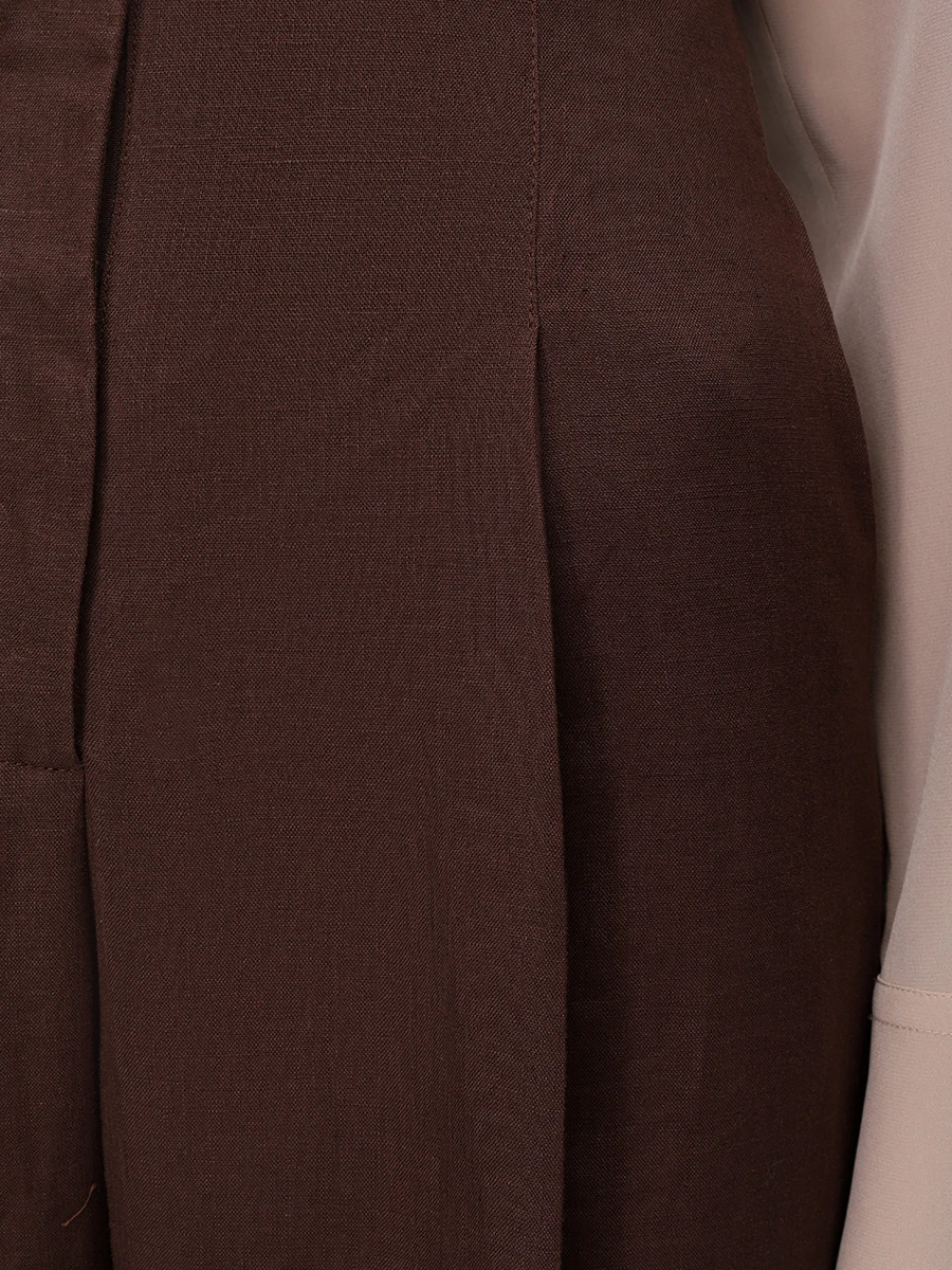 Брюки льняные