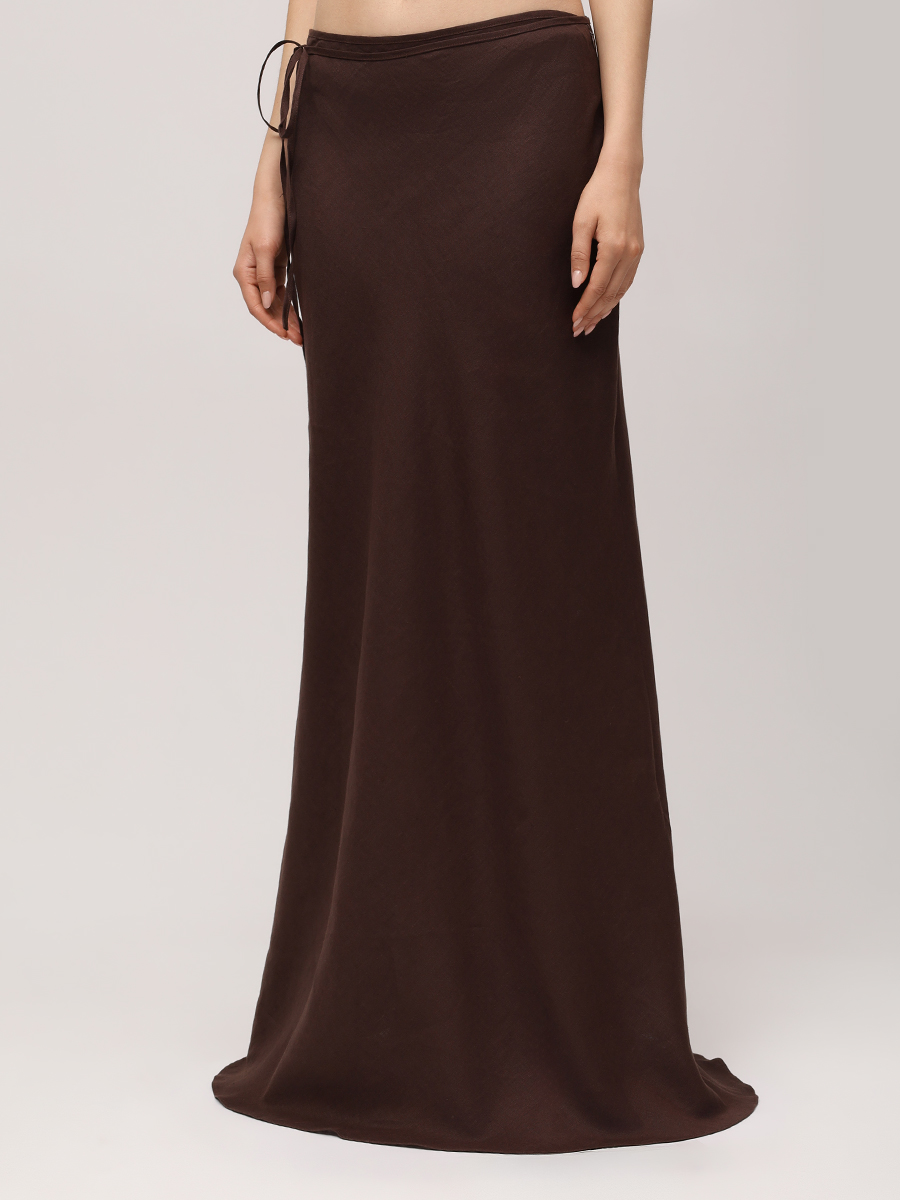 Юбка льняная