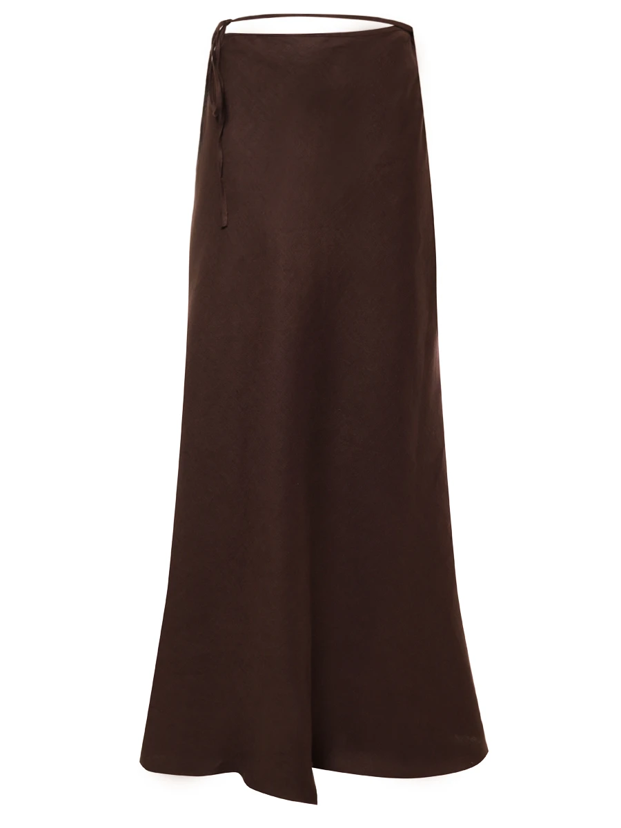 Юбка льняная