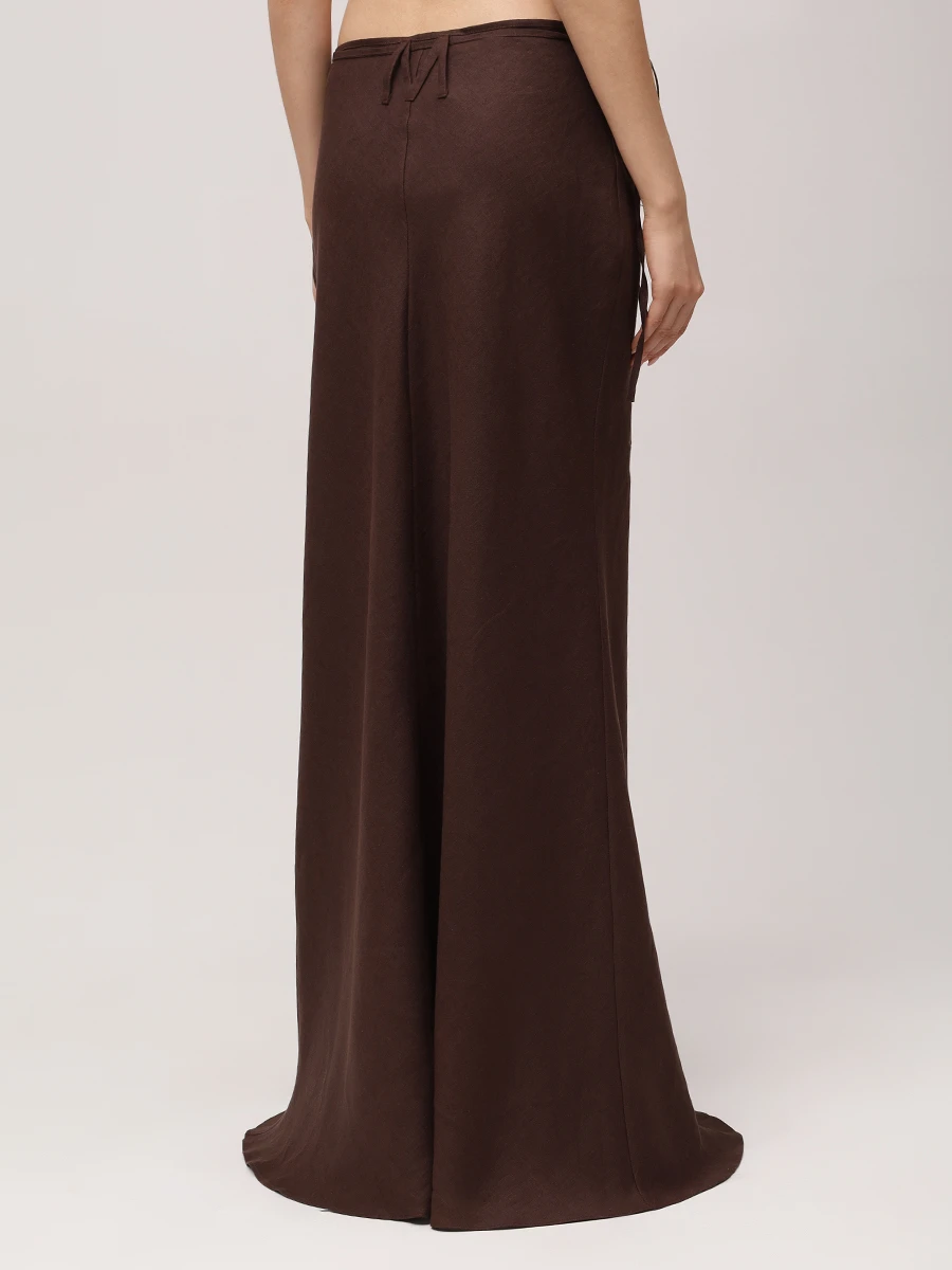 Юбка льняная