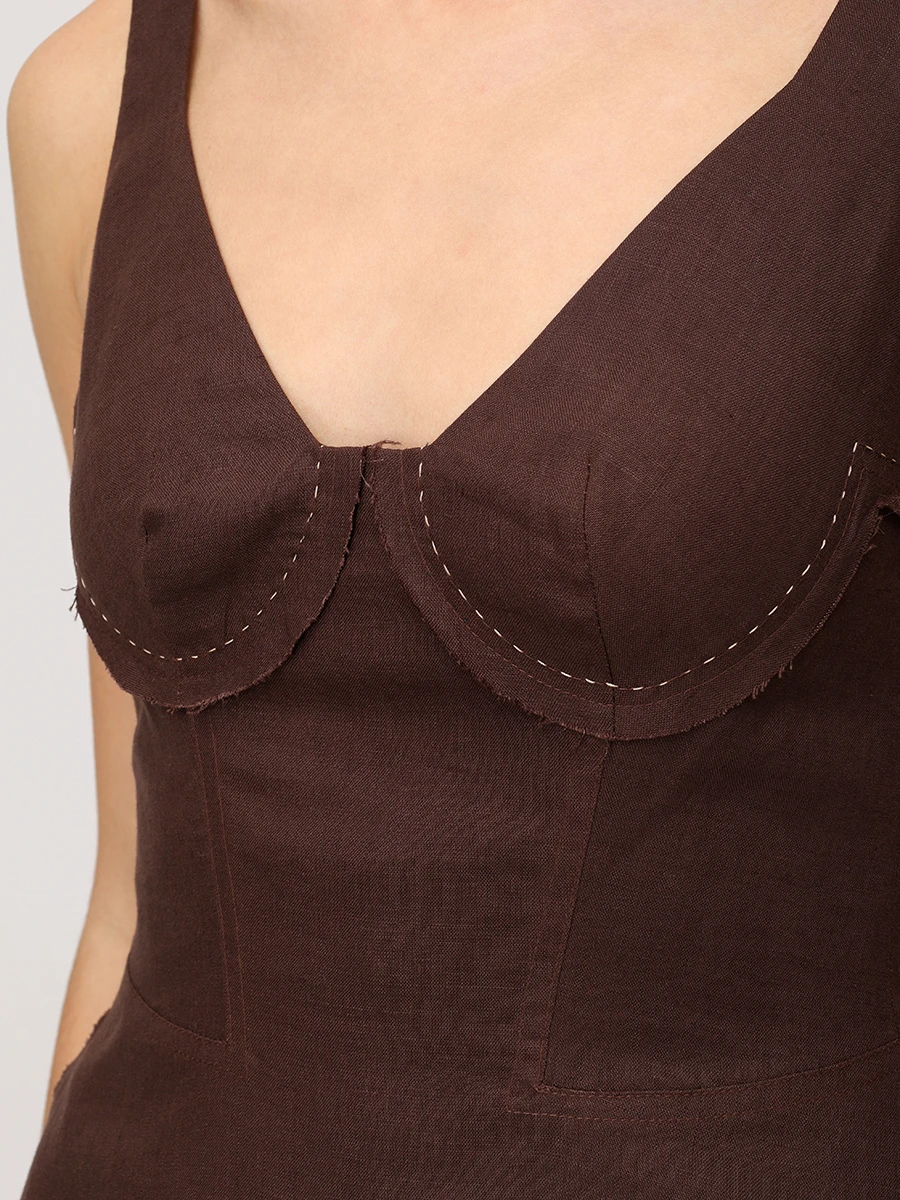 Топ льняной