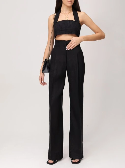 Кроп-топ льняной MUSE ME