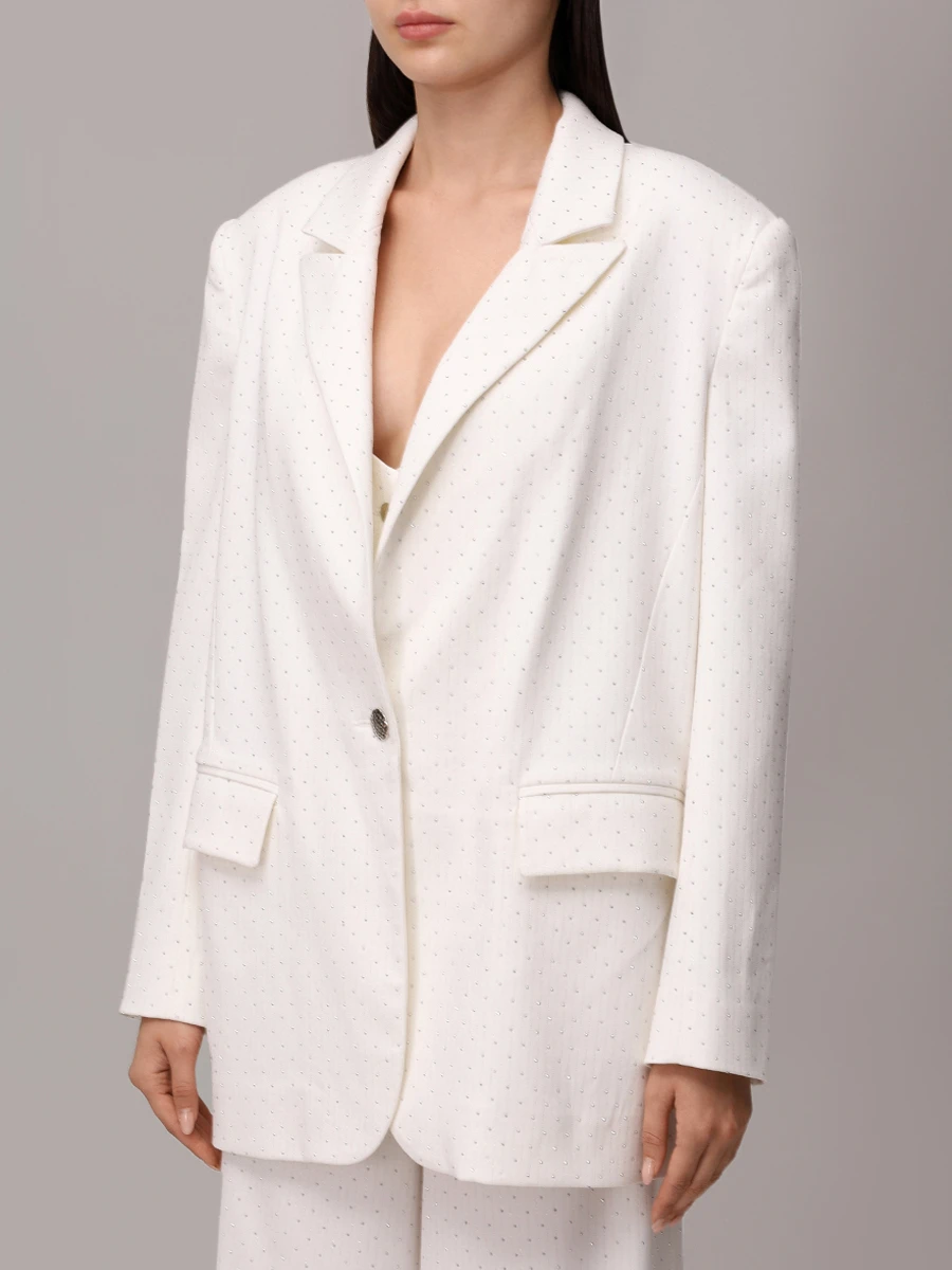 Пиджак однотонный