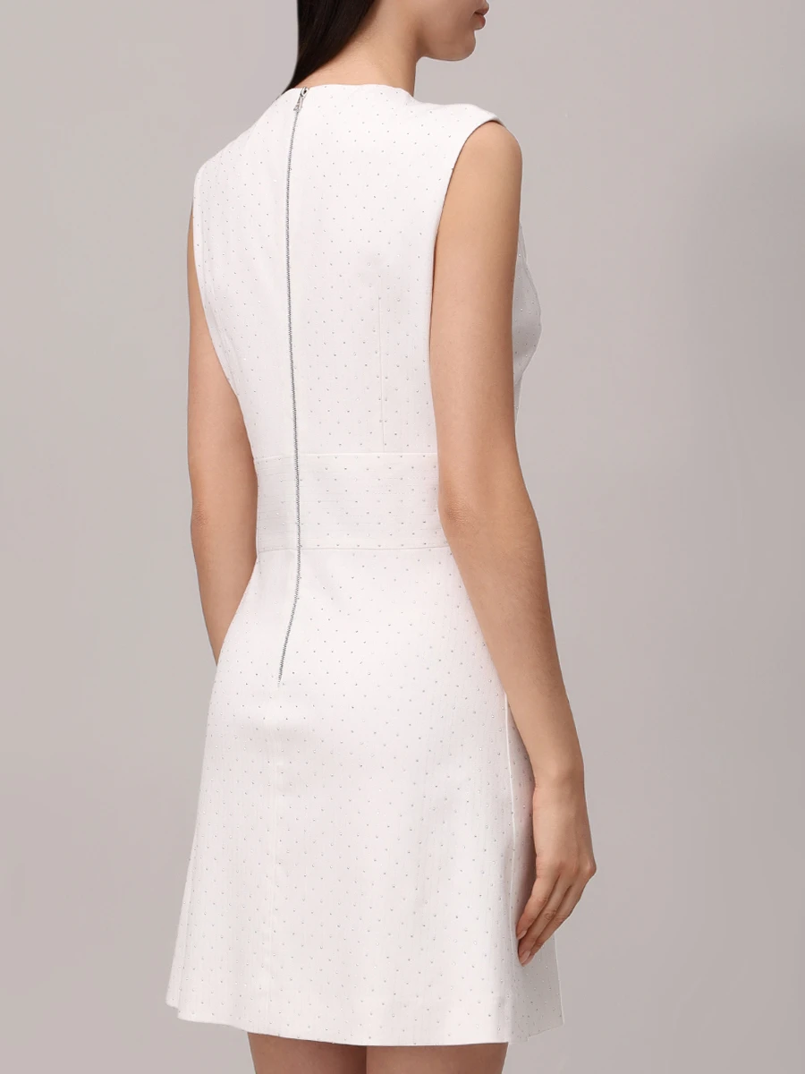 Платье однотонное